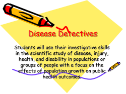 Disease Detectives