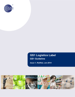 GS1 Logistics Label