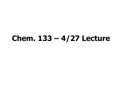 4/27 Lecture Slides
