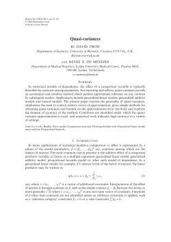 Quasi-variances - Oxford Academic