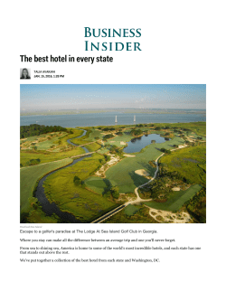 The best hotel in every state