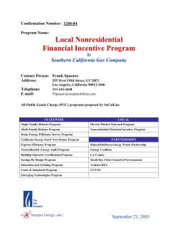 PIP - SoCalGas