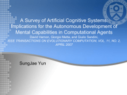 A Survey of Artificial Cognitive Systems