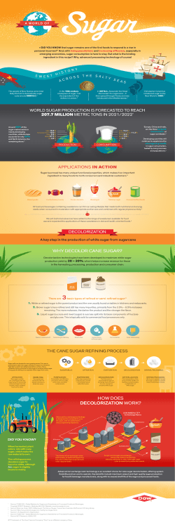 A World of Sugar &ndash; Infographic