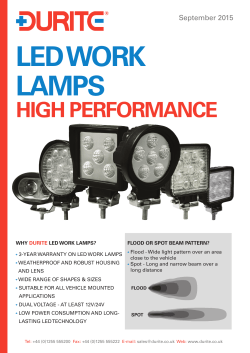 led work lamps