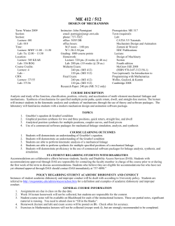 me 418/419: senior design project