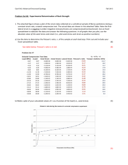 Experimental Determination of Rock Strength 1. The attached fi