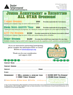 500 $500 $2500 $5000 - Junior Achievement USA