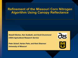 Nitrogen Management Technologies of the Future In Practice Today