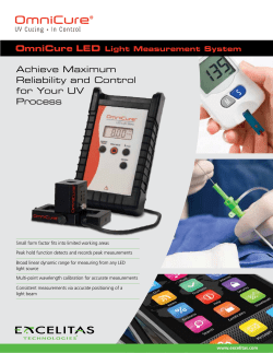 Omnicure LED Light Measurement System