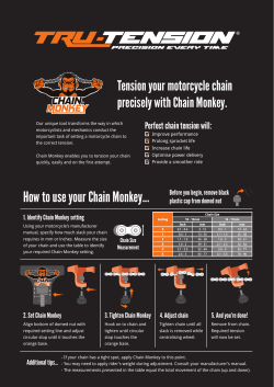 How to use your Chain Monkey... - tru