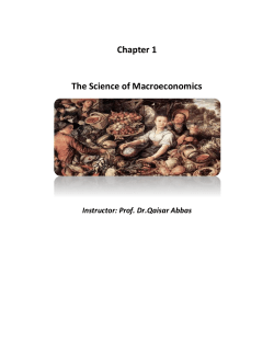 The Science of Macroeconomics