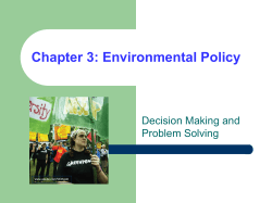 Environmental Policy