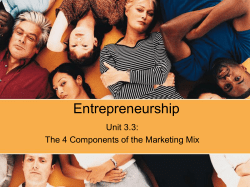 Marketing Mix