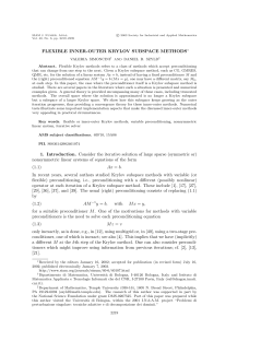 Flexible Inner-Outer Krylov Subspace Methods
