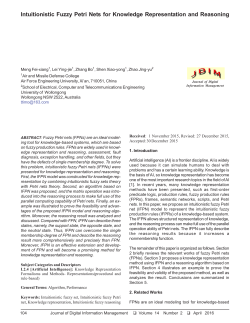 Intuitionistic Fuzzy Petri Nets for Knowledge Representation