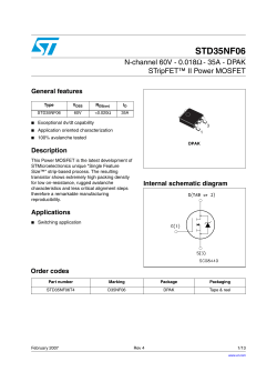 0.018 - 35 A - STMicroelectronics