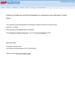 Influence of bubble size and thermal dissipation on compressive
