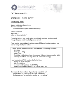 Heating and cooling the school