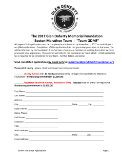 2017 Team GDMF Boston Marathon Applicati[...]