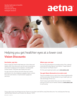 Helping you get healthier eyes at a lower cost