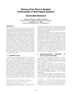 Enthymemes in Multi-Agent Systems