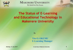 status-e-learning-makerere