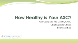 How Healthy Is Your ASC