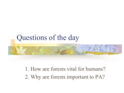 Succession: Changing Ecosystems