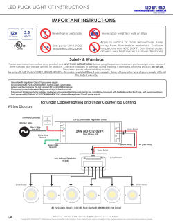 led puck light kit instructions important instructions