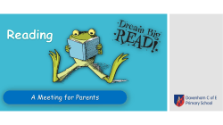 Phonics and Reading Powerpoint - Davenham C of E Primary School