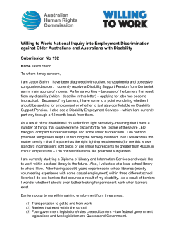 1 - Australian Human Rights Commission
