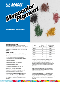 Mapecolor Pigment Mapecolor Pigment