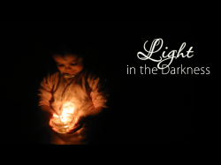 "I am the light of the world. He who follows Me shall not walk in