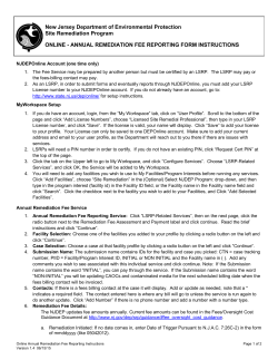 General Information - State of New Jersey