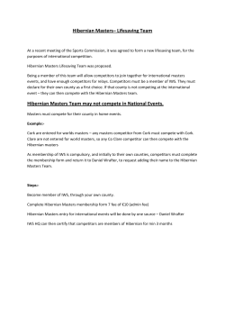 Hibernian Masters&ndash; Lifesaving Team Hibernian Masters Team may