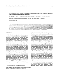 Nuclear Engineering and Design/Fusion 2 (1985) 305