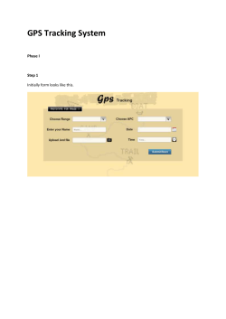 GPS Tracking System