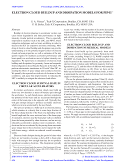 Electron Cloud Buildup and Dissipation Models For PIP-II