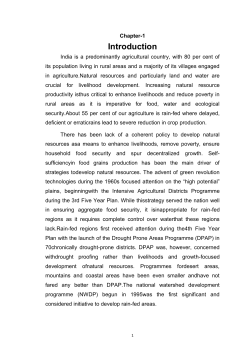 Impact of Climate Change on Water Resources