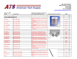 telecomm products - American Tech Supply