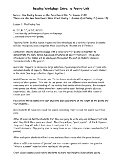 Microsoft Word - Poems to Play With in Class final