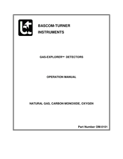 BASCOM-TURNER INSTRUMENTS