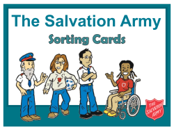 Happiness - The Salvation Army