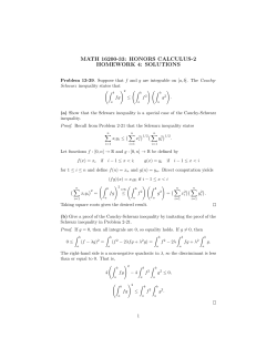 math 16200-33: honors calculus