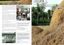 A Case on Providing an Alternative Financing Source to Complete