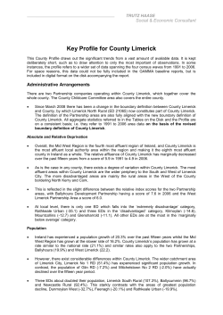 Key Profile for County Limerick