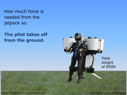 Jetpack forces - Snapshot Science