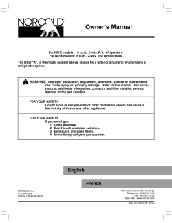 Owner`s Manual