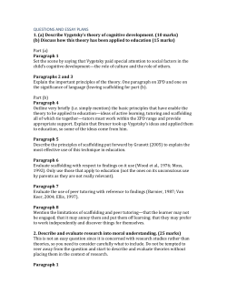 questions and essay plans